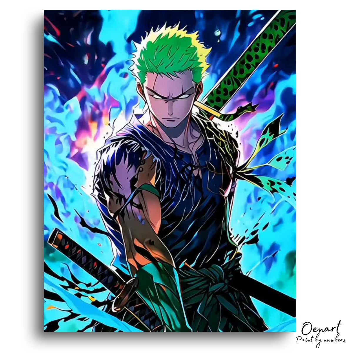 One Piece: Zoro The One - Anime Diamond Painting