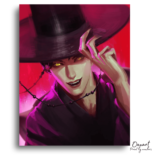 The Smirking Sorcerer - Paint By Numbers Kit