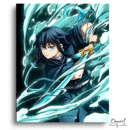 Demon Slayer: Muichiro Tokito - Anime Paint By Numbers Kit-Oenart™