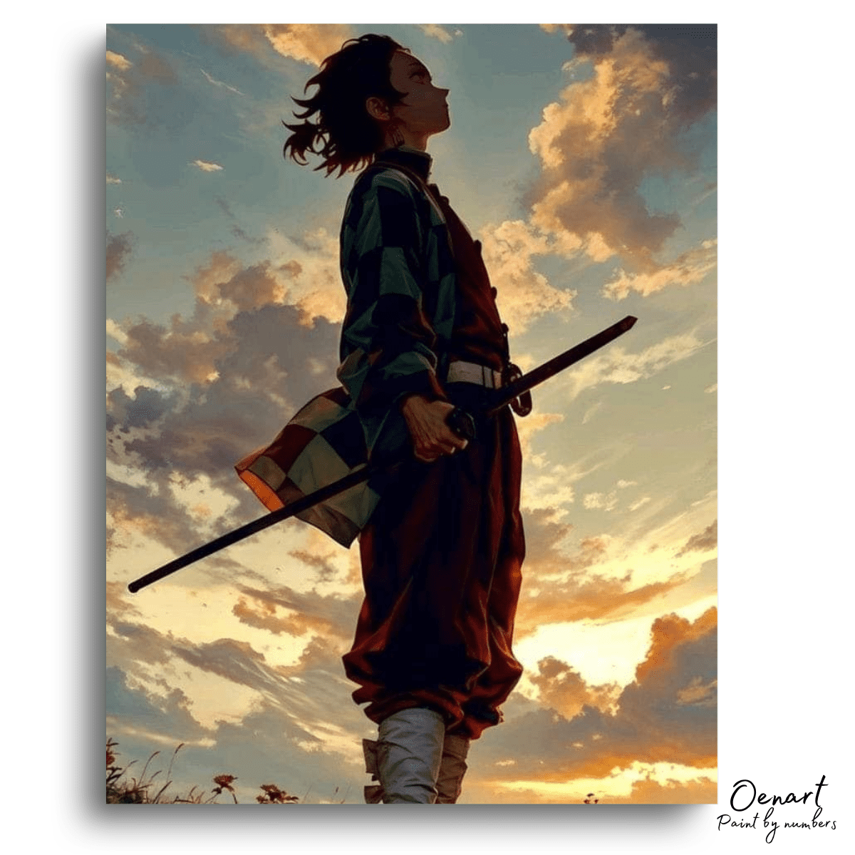 Demon Slayer: Sky Is The Limit - Anime Paint By Numbers Kit-Oenart™