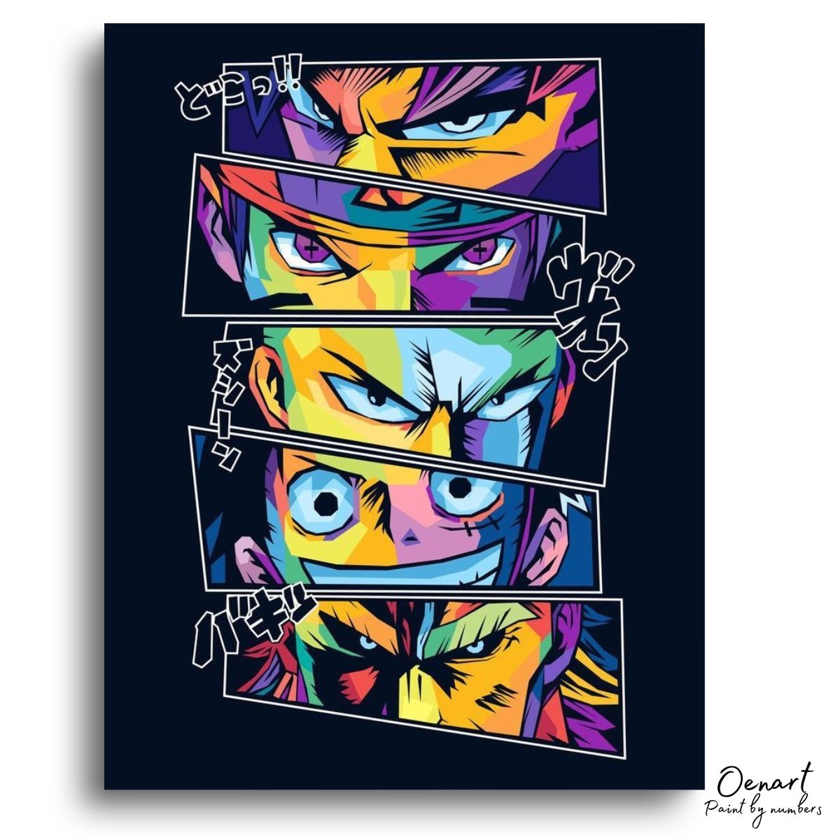 One Piece: Fighting Sight - Anime Diamond Painting