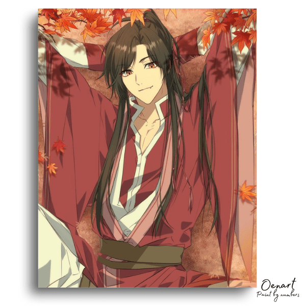 Heaven Officials Blessing: Hua cheng Autumn - Anime Paint By Numbers Kit-Oenart™