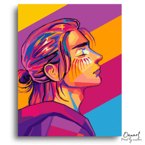 Attack on Titan: Eren Calm Pop Art - Anime Paint By Numbers Kit