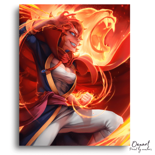 Black Clover: Mereoleona Vermillion - Anime Diamond Painting