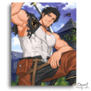 Black Clover: Yami - Anime Diamond Painting