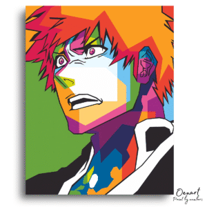 Bleach: Ichigo Pop Art - Anime Diamond Painting