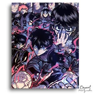 Blue Lock: Win It - Anime Paint By Numbers Kit