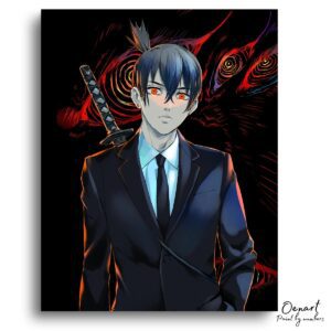 Chainsaw Man: Aki Hayakawa - Anime Paint By Numbers Kit