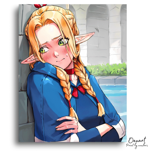Delicious in Dungeon: Cute Marcille - Anime Diamond Painting