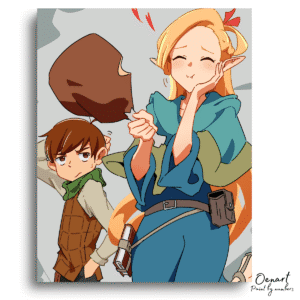 Delicious in Dungeon: Marcille & Chilchuck - Anime Diamond Painting