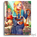 Delicious in Dungeon: Marcille & Laios - Anime Diamond Painting