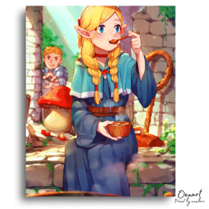 Delicious in Dungeon: Marcille & Laios - Anime Diamond Painting