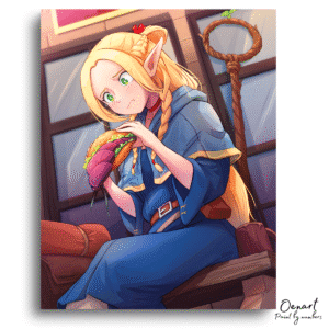 Delicious in Dungeon: Marcille Trying to Eat - Anime Diamond Painting