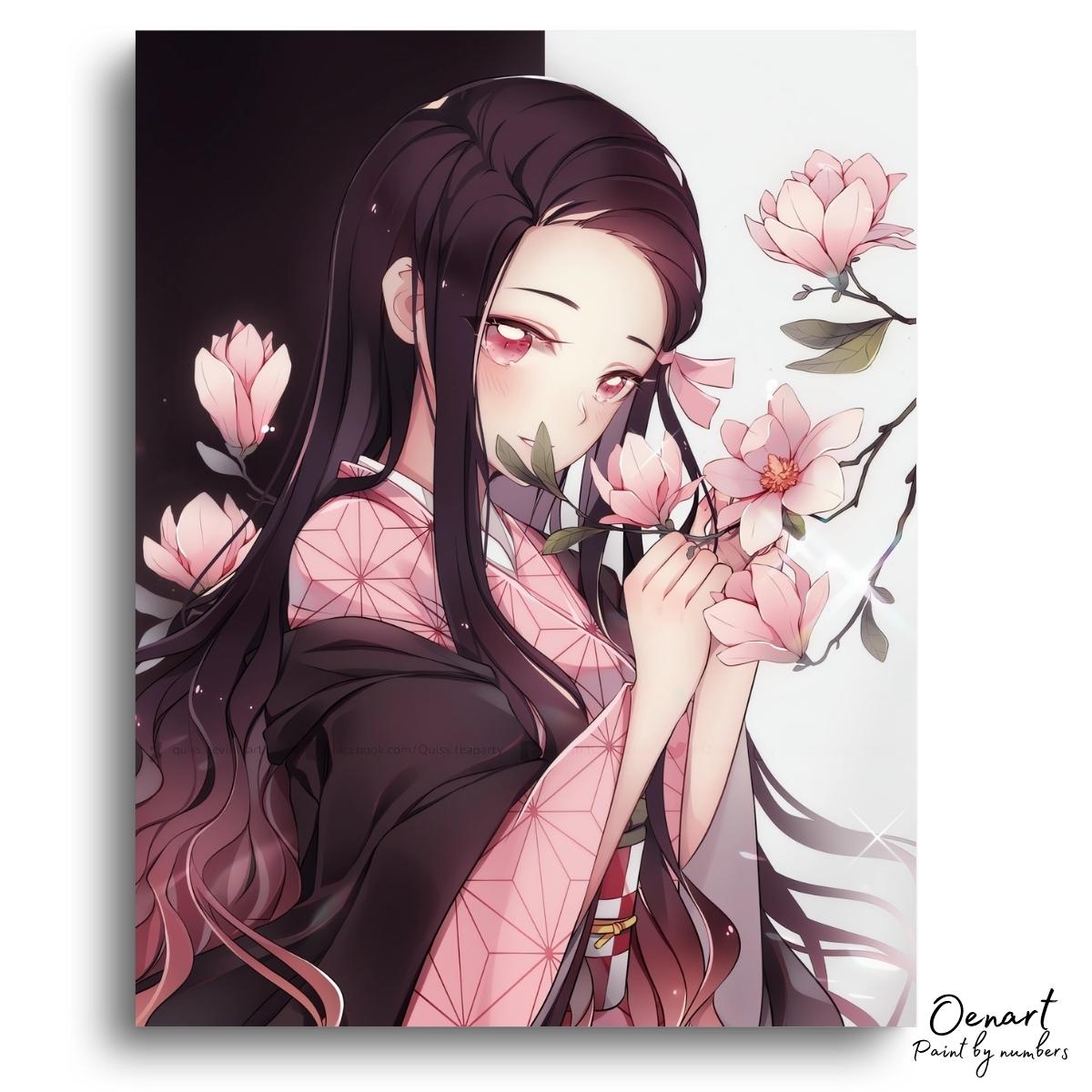 Demon Slayer: Flowers - Anime Diamond Painting