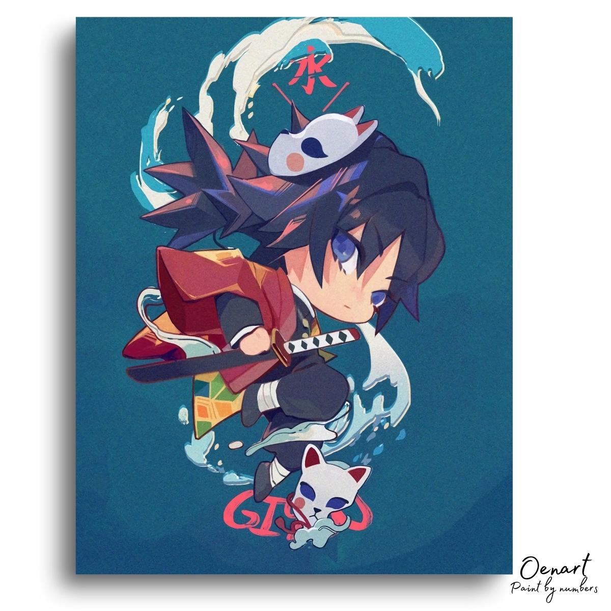 Demon Slayer: Giyu Figure - Anime Diamond Painting