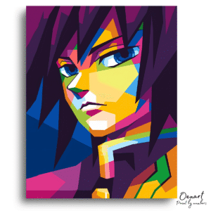 Demon Slayer: Giyu Tomioka - Anime Diamond Painting