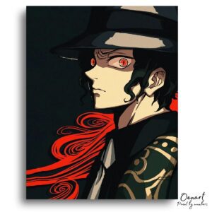 Demon Slayer: Muzan - Anime Paint By Numbers Kit