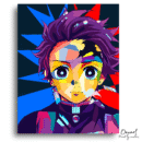 Demon Slayer: Tanjiro Kamado - Anime Diamond Painting