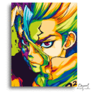 Dr. Stone: Senku Art - Anime Diamond Painting