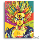 Dragon Ball Z: Gohan Super Saiyan 2 - Anime Diamond Painting