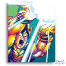 Dragon Ball Z: Goku Kamehameha - Anime Diamond Painting
