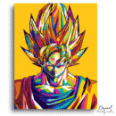 Dragon Ball Z: Goku Super Saiyan 2 - Anime Diamond Painting