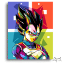 Dragon Ball Z: Vegeta - Anime Diamond Painting