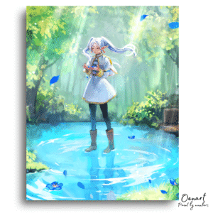 Frieren Beyond Journey's End: In a Forest - Anime Diamond Painting