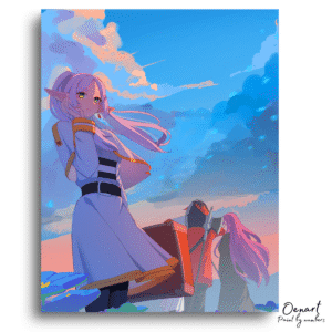 Frieren Beyond Journey's End: Looking Back - Anime Diamond Painting