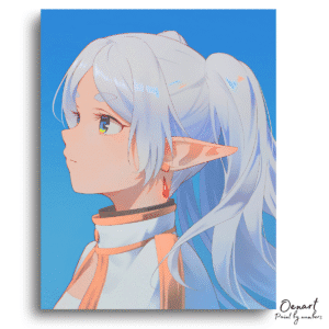 Frieren Beyond Journey's End: Sad - Anime Diamond Painting