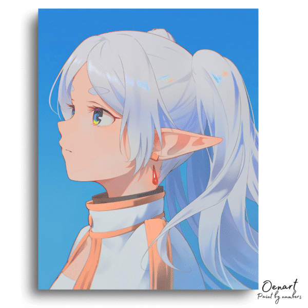 Frieren Beyond Journey's End: Sad - Anime Diamond Painting