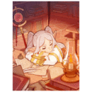 Frieren Beyond Journey's End: Sleep - Anime Diamond Painting