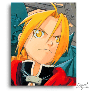 Fullmetal Alchemist Brotherhood: Edward & Alphonse Part 2 - Anime Paint By Numbers Kit