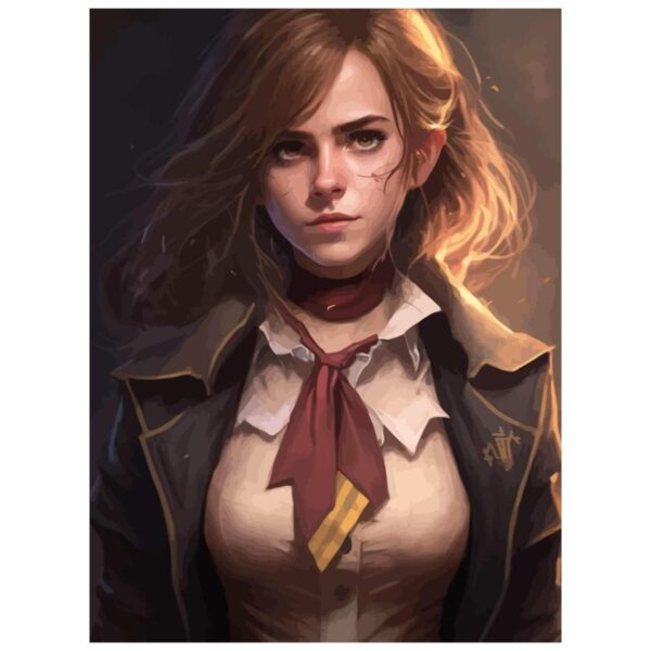 Harry Potter - Hermione Granger - Paint By Numbers Kit - Image 2