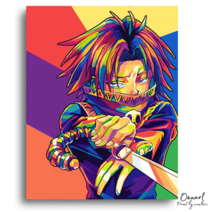 Hunter × Hunter: Feitan Portor Pop Art - Anime Diamond Painting