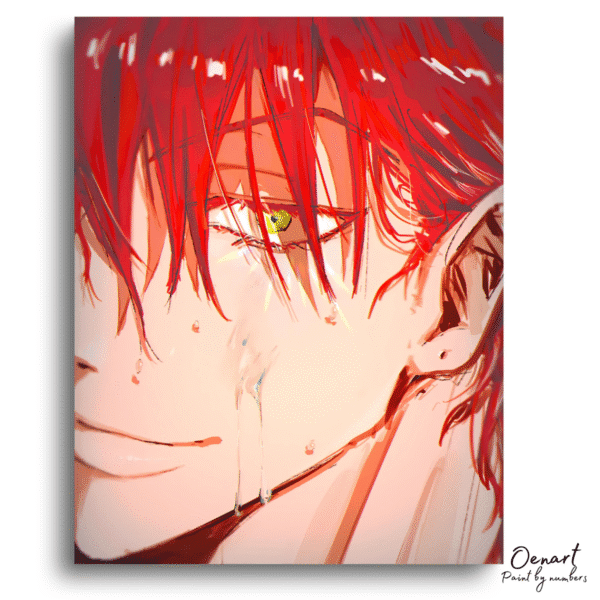 Hunter × Hunter: Hisoka Red Hair - Anime Diamond Painting