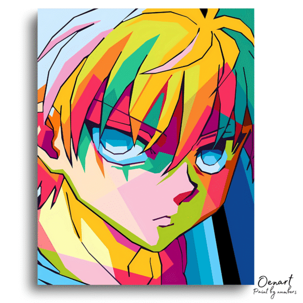 Hunter × Hunter: Killua Zoldyck Pop Art - Anime Diamond Painting