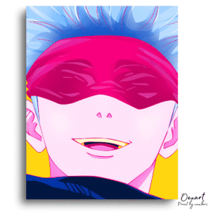 Jujutsu Kaisen: Gojo Pop Art - Anime Diamond Painting