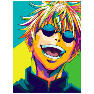 Jujutsu Kaisen: Gojo Satoru with Glasses - Anime Diamond Painting