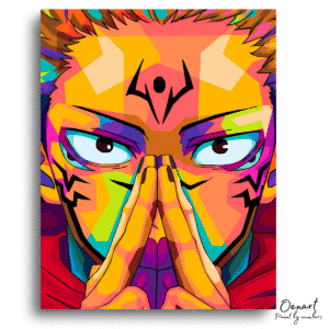 Jujutsu Kaisen: Sukuna Hand Sign - Anime Diamond Painting