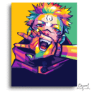 Jujutsu Kaisen: Sukuna Ryomen Pop Art - Anime Diamond Painting
