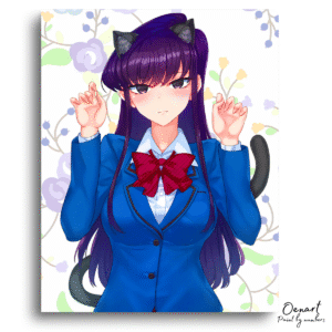 Komi Can't Communicate: Kawaii Komi San - Anime Diamond Painting