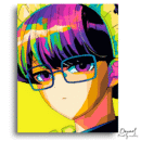 Komi Can't Communicate: Komi with Glasses - Anime Diamond Painting