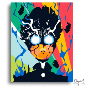 Mob Psycho 100: Mob 100 Percent Pop Art - Anime Diamond Painting
