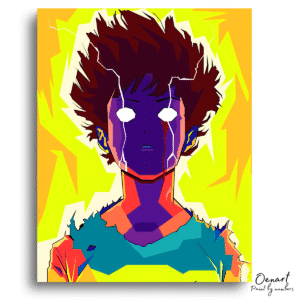 Mob Psycho 100: Shigeo 100 Percent Pop Art - Anime Diamond Painting