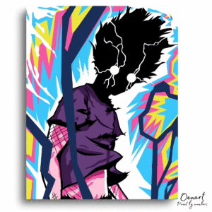 Mob Psycho 100: Shigeo Kageyama 100 Pop Art - Anime Diamond Painting