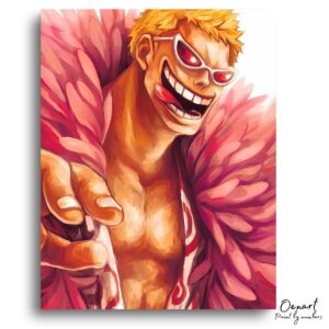 One Piece: Doflamingo - Anime Paint By Numbers Kit