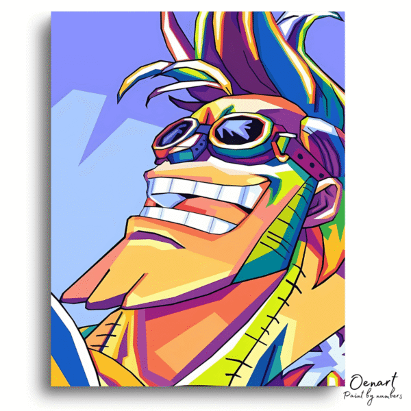 One Piece: Franky Pop Art - Anime Diamond Painting