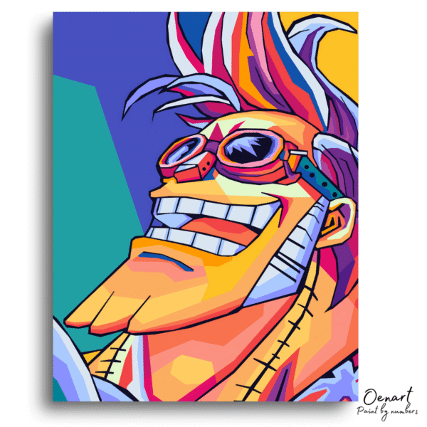 One Piece: Franky Wpap Art - Anime Diamond Painting