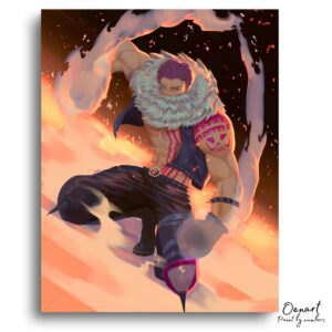 One Piece: Katakuri - Anime Paint By Numbers Kit